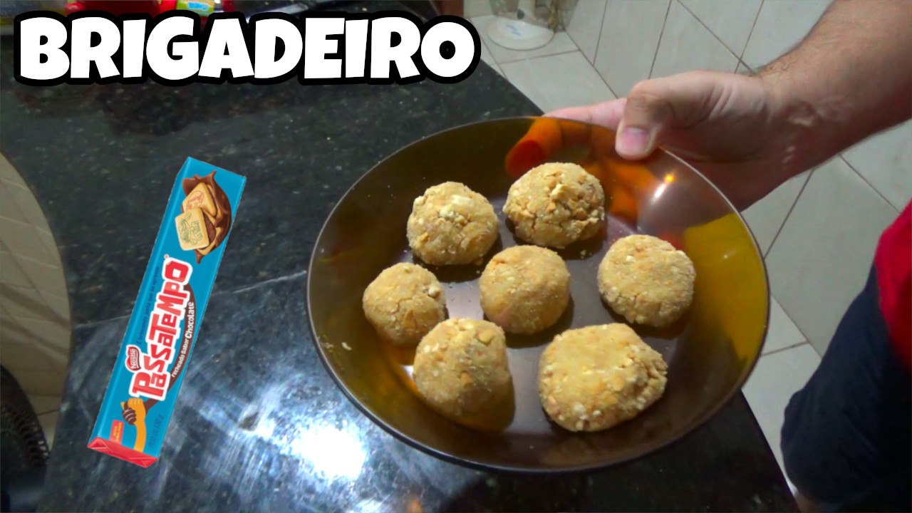 Brigadeiro de biscoito Passatempo