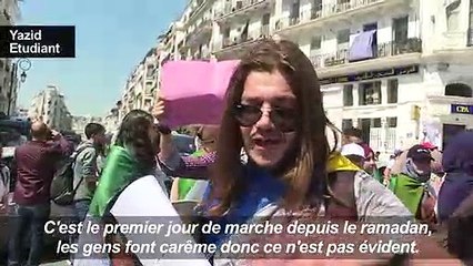 Algérie: premier rassemblement depuis le ramadan à Alger