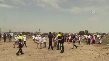Çocuklar Uçurtma Şenliğinde Buluştu