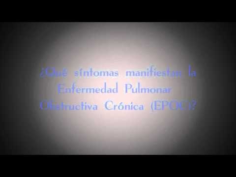 ¿Qué síntomas manifiestan la Enfermedad Pulmonar Obstructiva Crónica (EPOC)?