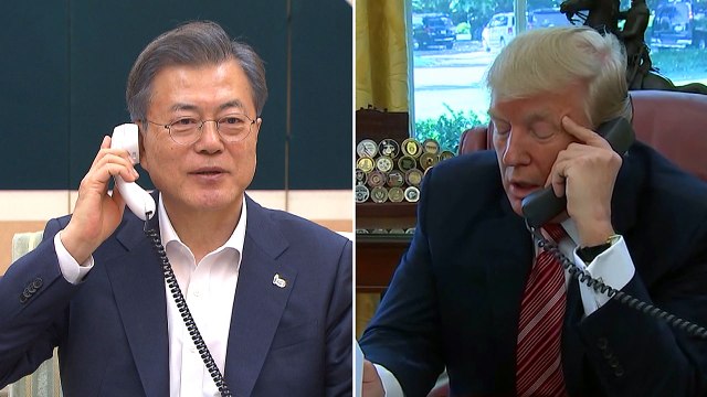 [속보] 靑 한미 정상, 조기 비핵화 대화 방안 논의 / YTN