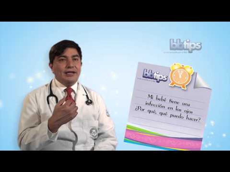 Mi bebé tiene una infección en los ojos ¿Por qué, qué puedo hacer?