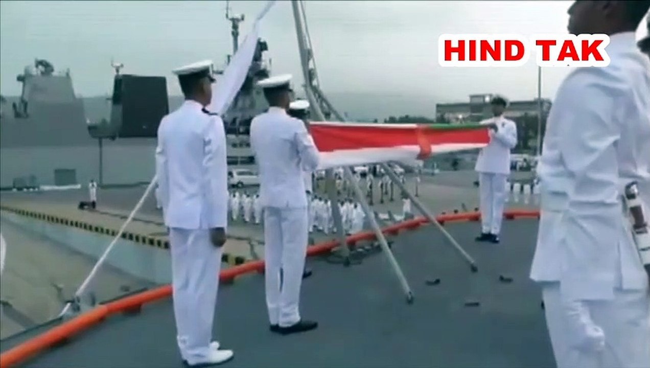 Andhra Pradesh - Indian Navy’s frontline missile destroyer INS Ranjit was decommissioned at Naval Dock