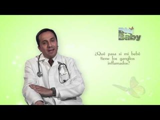 ¿Qué pasa si mi bebé tiene los ganglios inflamados?