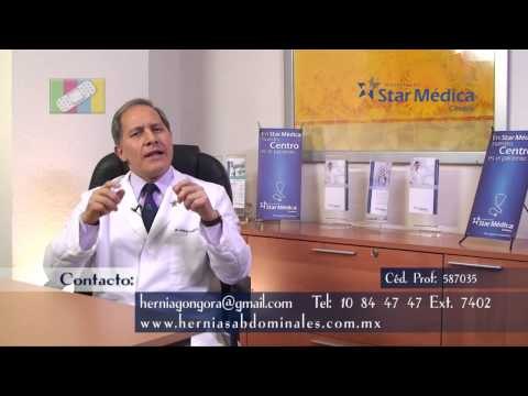¿Cómo se trata una hernia postincisional?