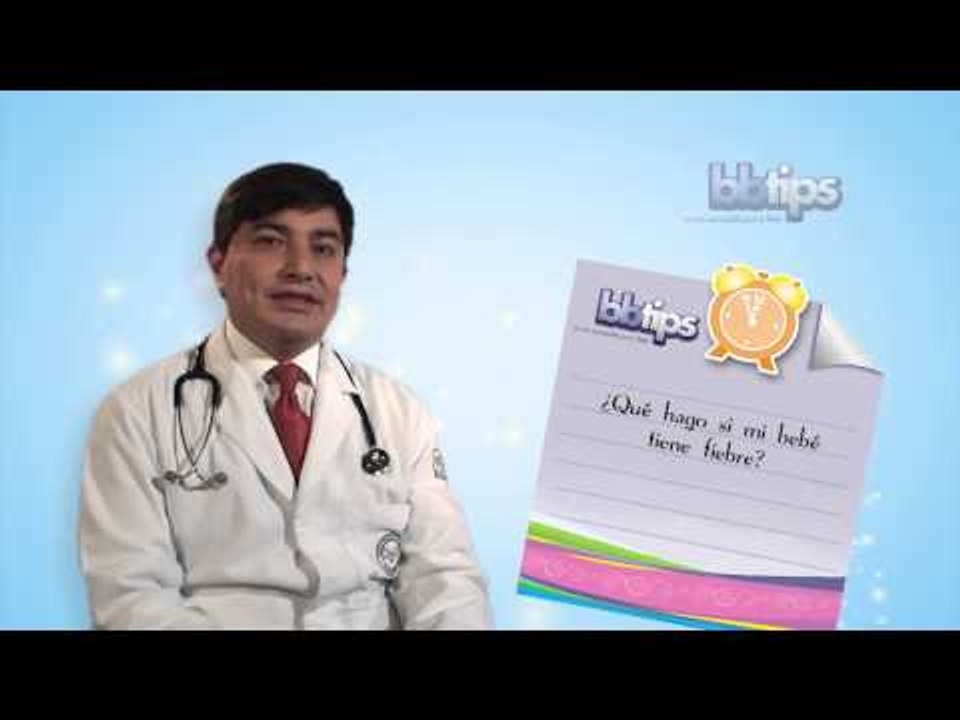 ¿Qué hago si mi bebé tiene fiebre?