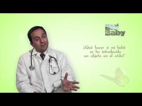 ¿Qué hacer si mi bebé se ha introducido un objeto extraño en el oído?