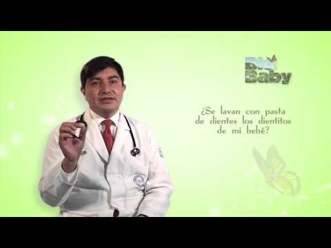 ¿Se lavan con pasta de dientes los dientitos de mi bebé?