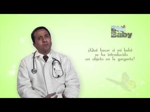 ¿Qué hacer si mi bebé se ha introducido un objeto en la garganta?
