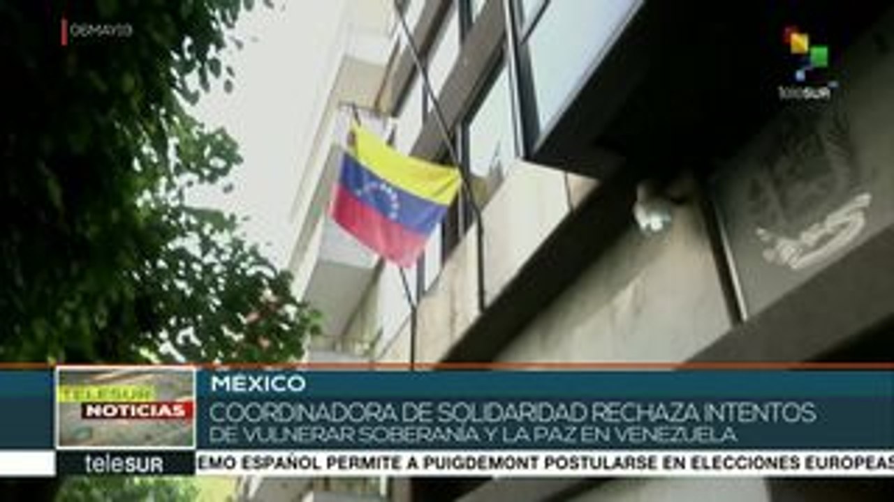 Organizaciones mexicanas rechazan bloqueo de EEUU contra Venezuela