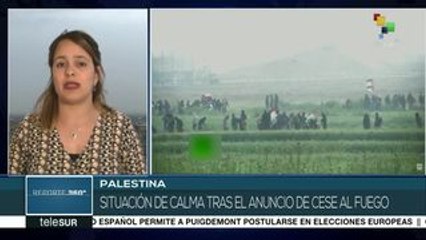 Palestina: tensa calma en Gaza tras el anuncio de cese al fuego