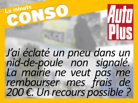 Nids-de-poule : quels recours lorsqu’ils endommagent votre auto ?