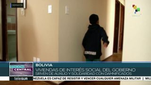 Bolivia: Gob. entrega casas a damnificados por deslizamiento de tierra