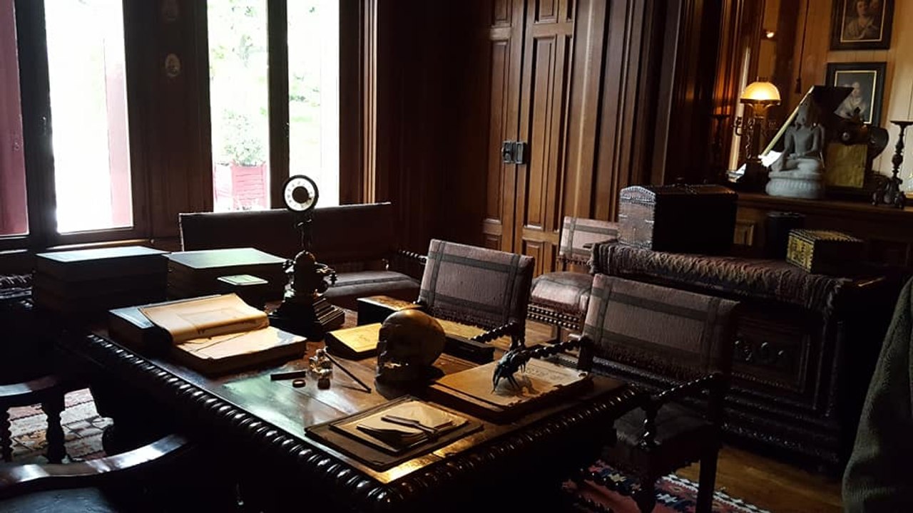 Découvrez l'Auvergne: La maison Mantin de Moulins. Visite guidée.