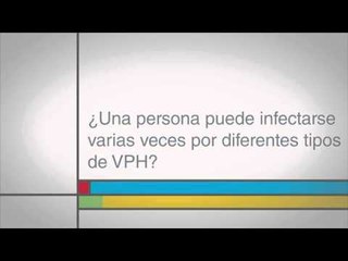 ¿Una persona puede infectarse varias veces por diferentes tipos de VPH?