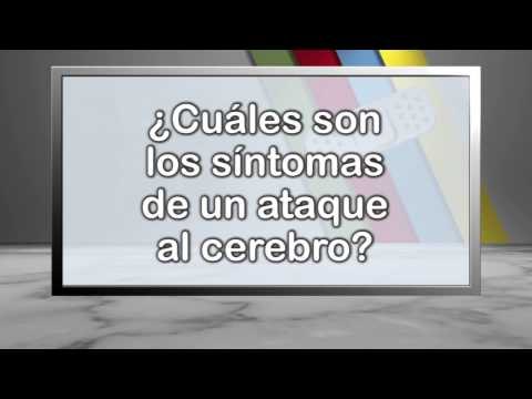 ¿Cuáles son los síntomas de un ataque al cerebro?