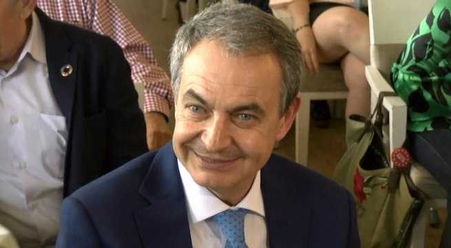 José Luis Rodríguez Zapatero en un acto en Murcia