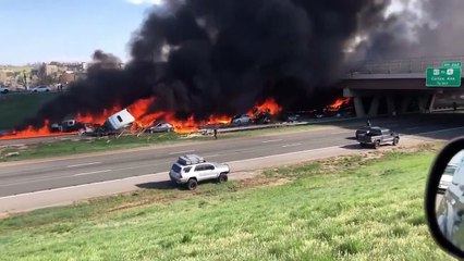 Aftermath of an Awful Accident in Colorado