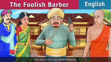 Foolish Barber in English | Story | English Fairy Tales
