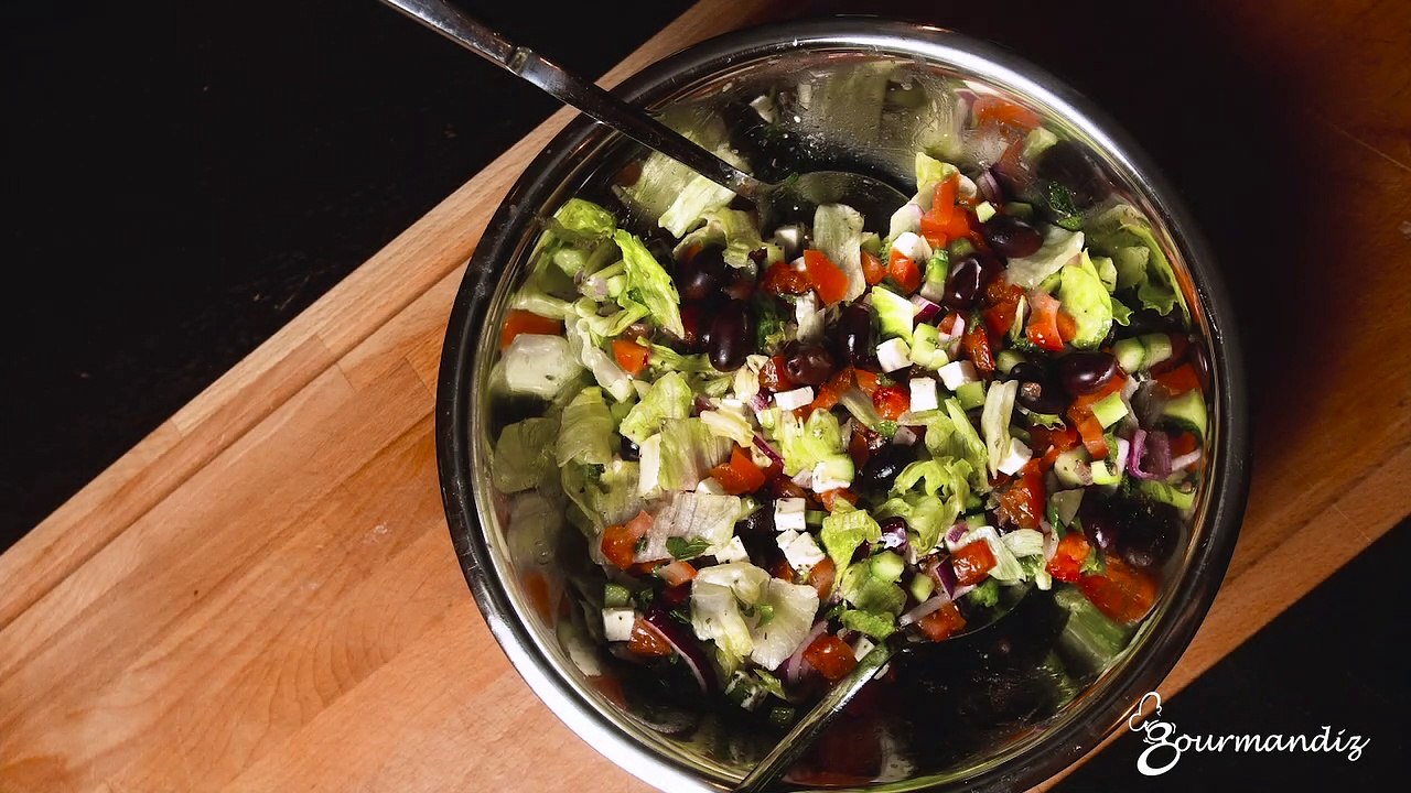 Recette : Salade grecque