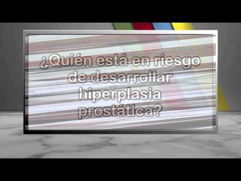 ¿Quién está en riesgo de desarrollar hiperplasia prostática?