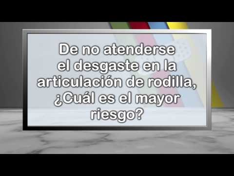 De no atenderse el desgaste en la articulación de rodilla, ¿Cuál es el mayor riesgo?