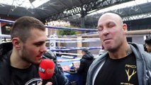 'I WANT TO KNOCK YOU OUT IN 1st ROUND. I WISH YOU'D STAND & FIGHT ME' -DAVE ALLEN TO LUCAS BROWNE
