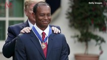 Lara Trump Defends Tiger Woods After He’s Criticized For Accepting Medal of Freedom From The President