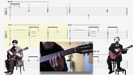 Francisco Tarrega : Adelita (guitare)