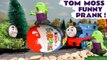 Tom Moss from Thomas and Friends Pranks The Funny Funlings by Opening & Unboxing Surprise Eggs replacing the Surprise Toys in this family friendly full episode