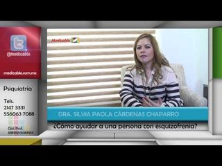 ¿Cómo puedo ayudar a una persona con esquizofrenia?