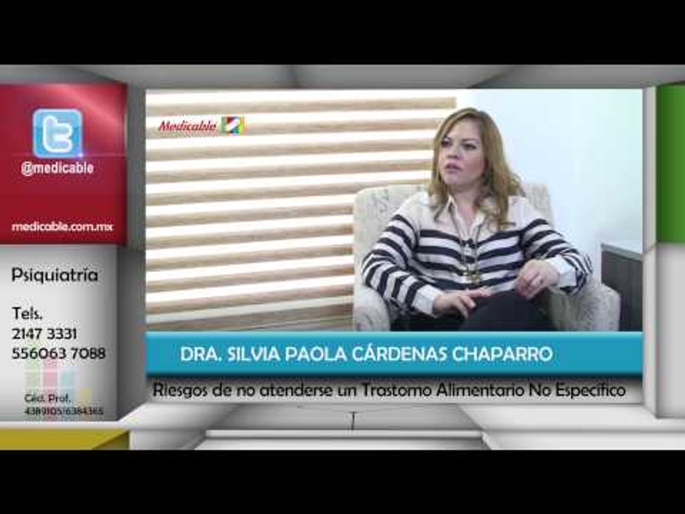 De no atenderse un trastorno alimentario no específico (TANE), ¿Cuáles son los riesgos?