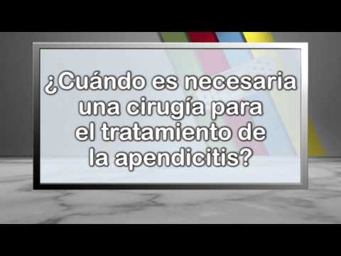 006 CUANDO ES NECESARIA UNA CIRUGIA PARA EL TRATAMIENTO DE LA APENDICITIS