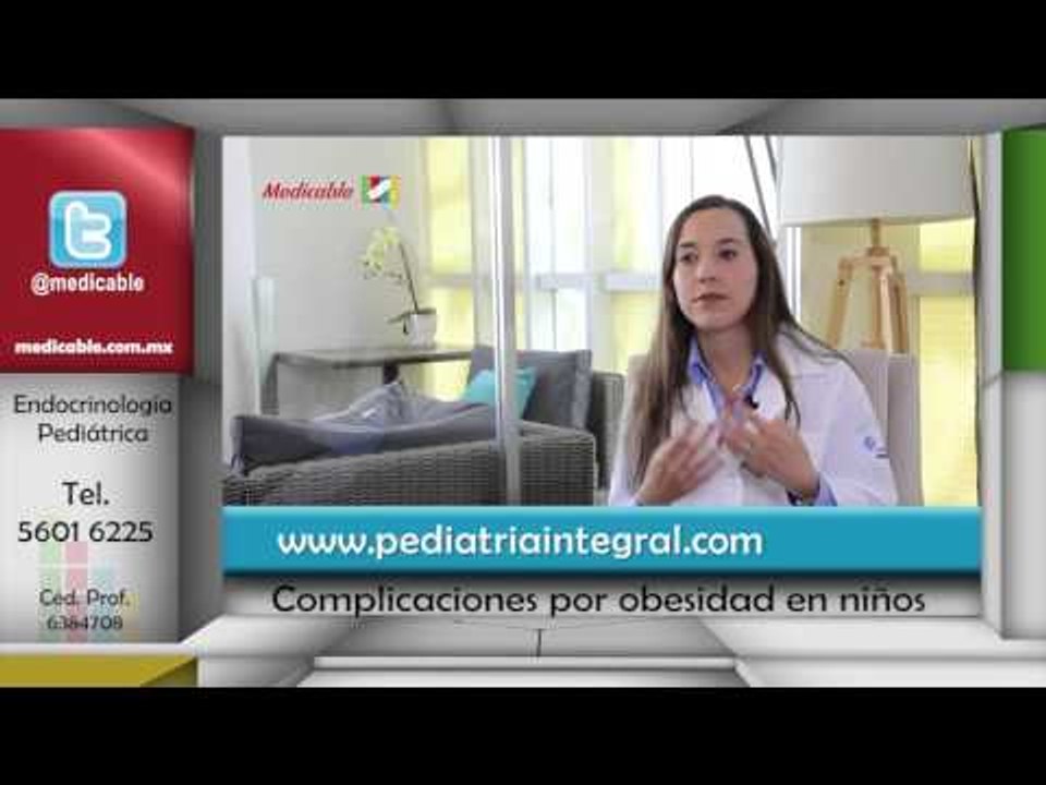 ¿Qué complicaciones se asocian a un niño obeso?