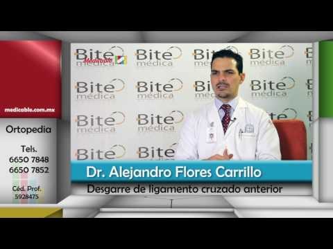 ¿Qué es el desgarre de ligamento cruzado anterior?