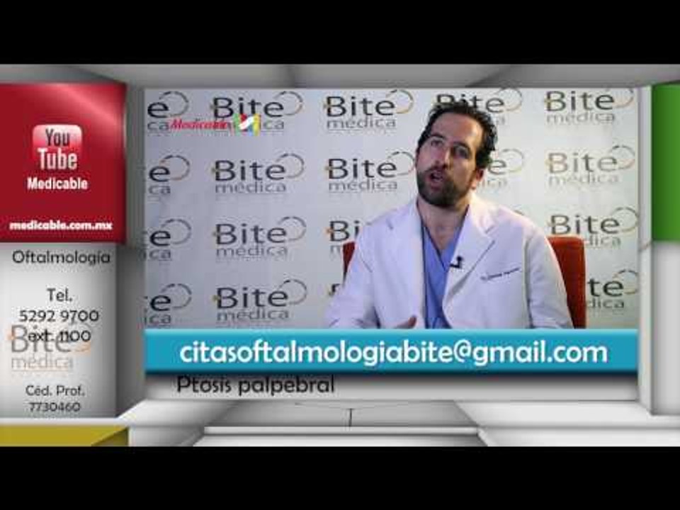 ¿Qué es la Ptosis Palpebral?