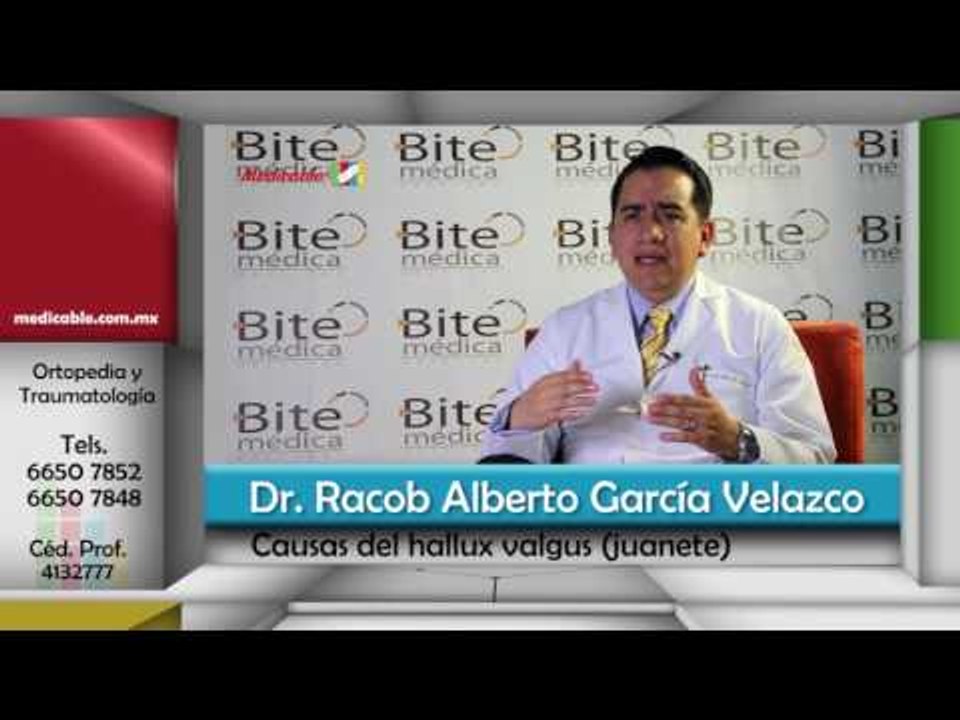 ¿Cuáles son las causas del hallux valgus (juanete)?