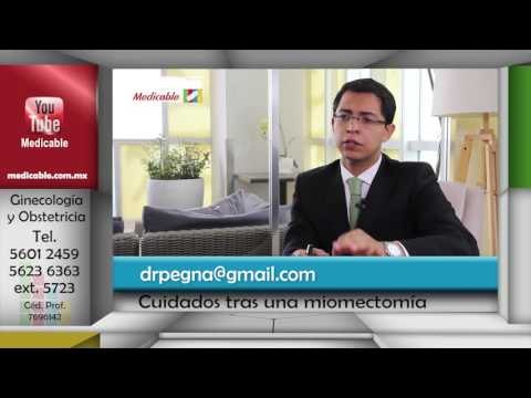 011 CUALES SERIAN LOS CUIDADOS POST QUIRURGICOS QUE DEBE TENER UNA PACIENTE TRAS UNA MIOMECTOMIA