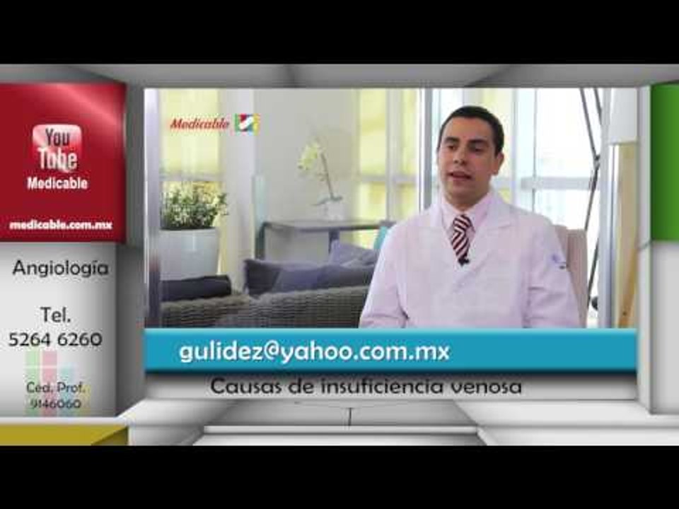 003 CUALES SON LAS CAUSAS DE UNA INSUFICIENCIA VENOSA