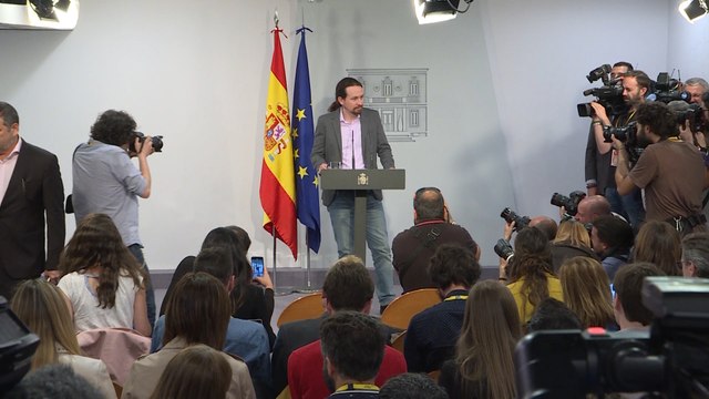 Iglesias no aclara si es posible un Gobierno de coalición