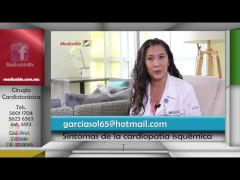¿Cuáles son los síntomas de la cardiopatía isquémica?