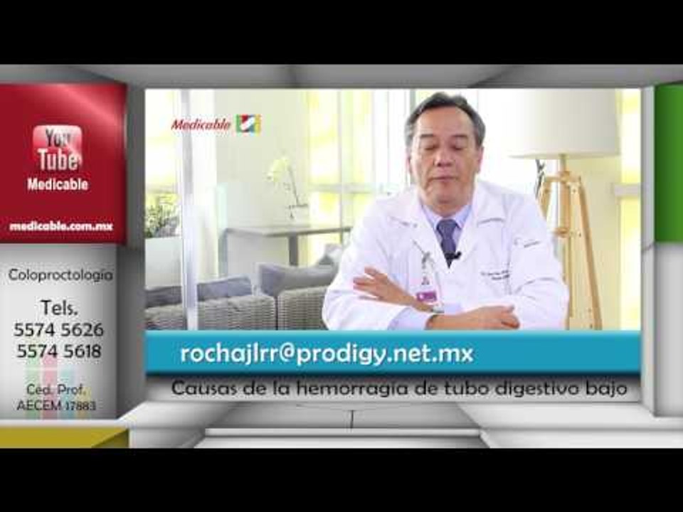 003 CUALES SON LAS CAUSAS DE LA HEMORRAGIA DE TUBO DIGESTIVO BAJO