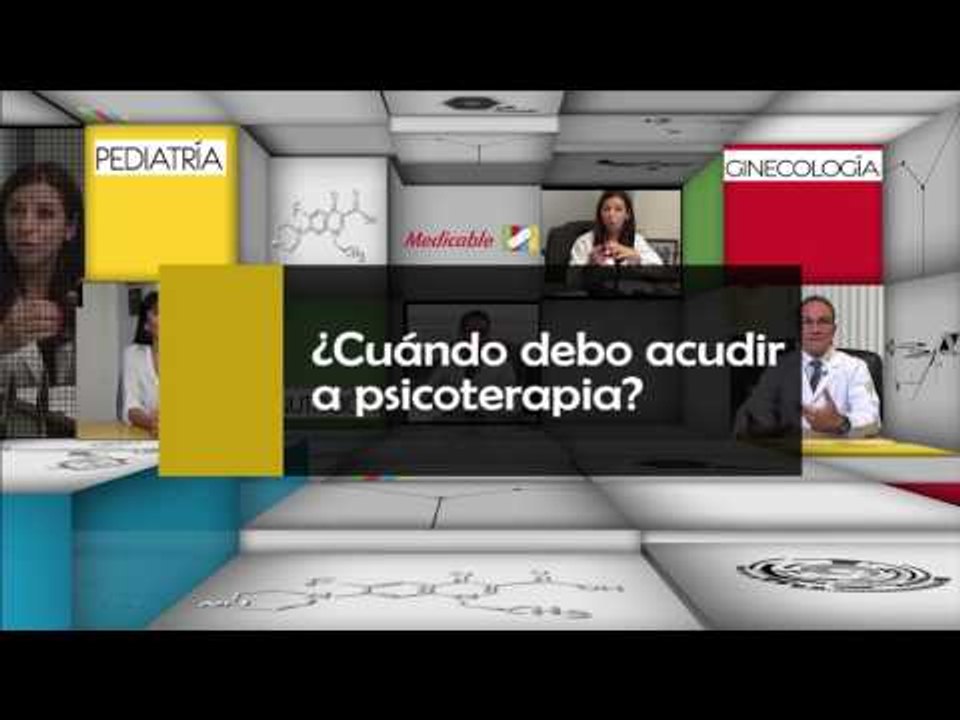 ¿Cuándo debo acudir a psicoterapia?