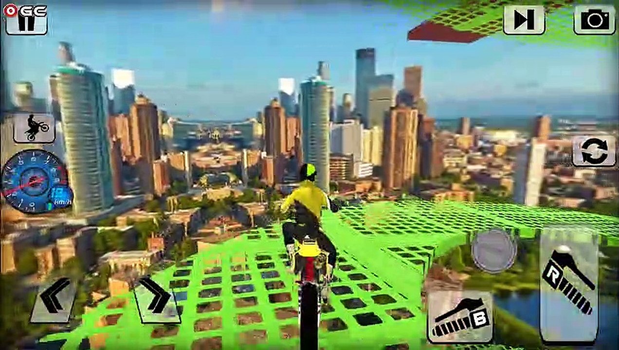 Bike Impossible Tracks Race 3D Motorcycle Stunts - Android gameplay FHD #3