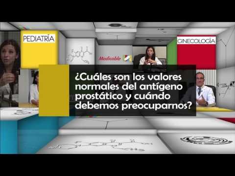 006 CUALES SON LOS VALORES NORMALES DEL ANTIGENO PROSTATICO Y CUANDO DEBEMOS PREOCUPARNOS