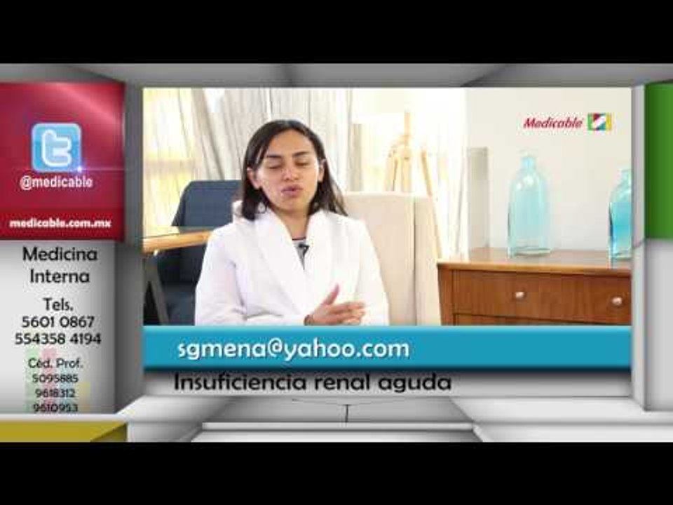 007 A QUIEN PODEMOS ACUDIR SI SOSPECHAMOS DE UNA INSUFICIENCIA RENAL AGUDA