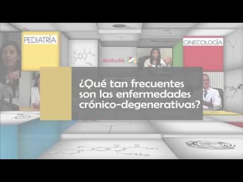 ¿Qué tan frecuentes son las enfermedades crónico degenerativas?