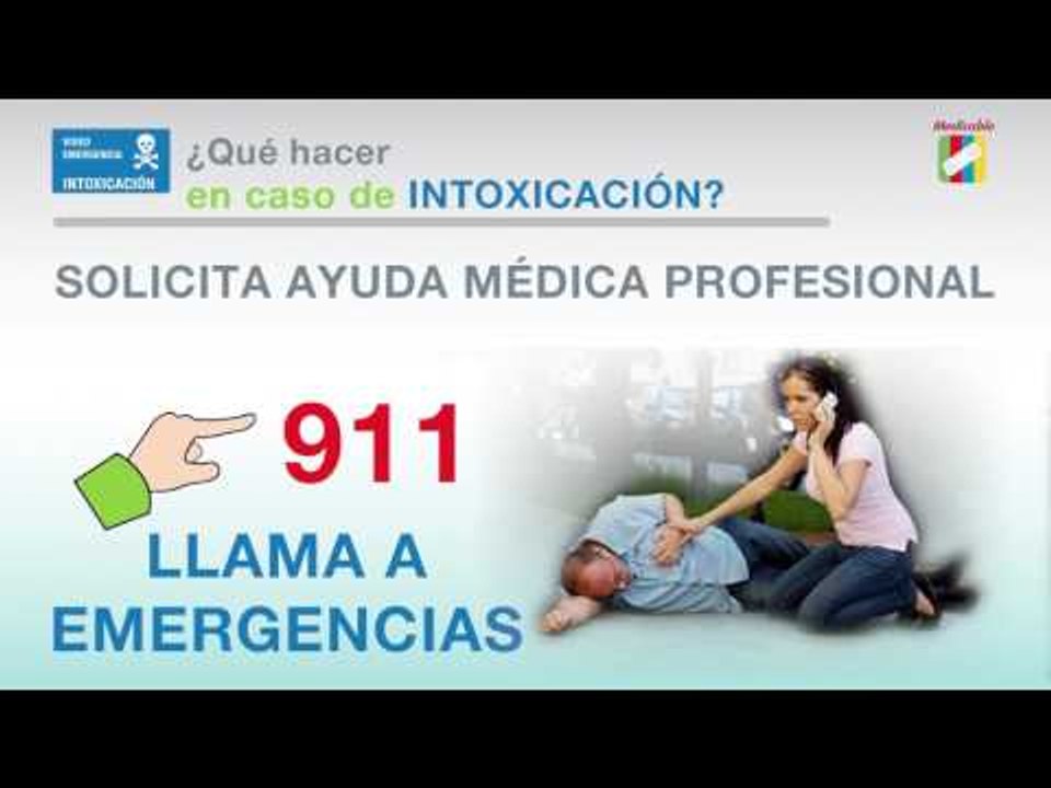 ¿Qué hacer en caso de INTOXICACIÓN?