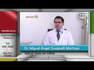 ¿Por qué es importante la salud ósea en los niños
