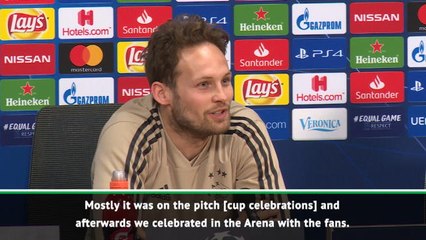 Cup celebrations 'timid' because we knew what was to come - Blind